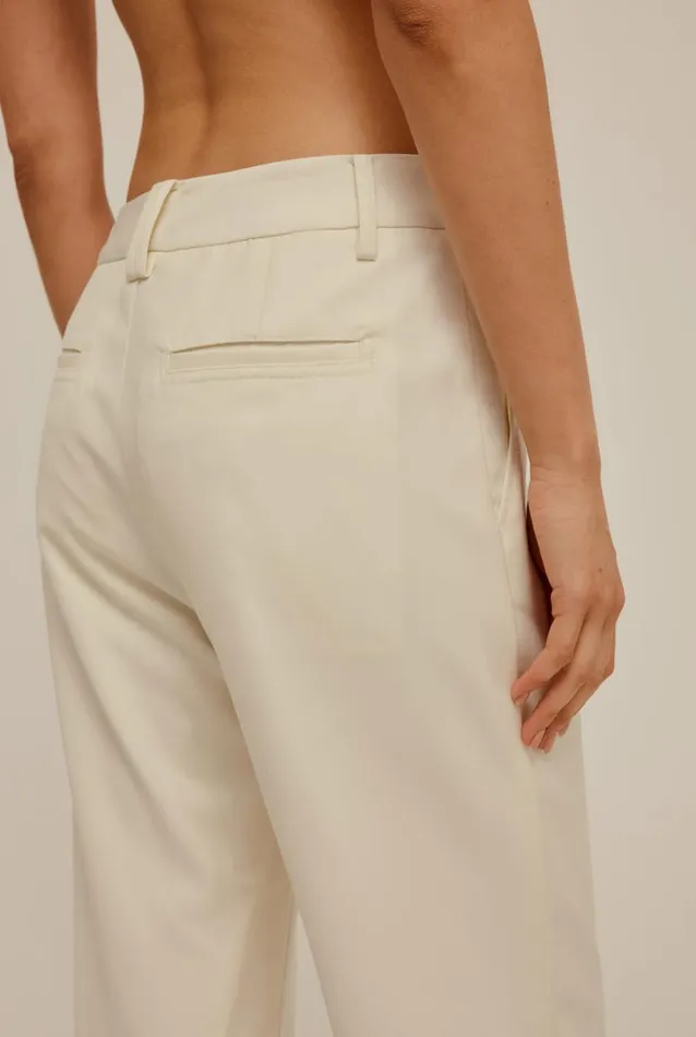 Woman Venroy Pants Wool Tailored Trouser