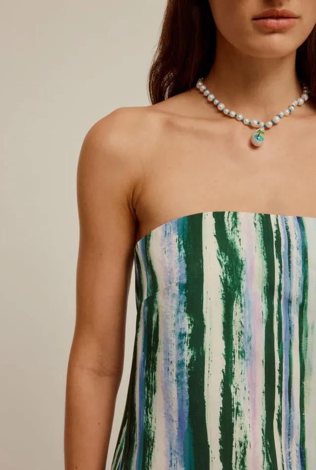 Woman Venroy Tops Strapless Column Top