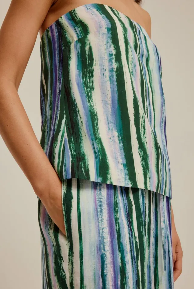 Woman Venroy Tops Strapless Column Top