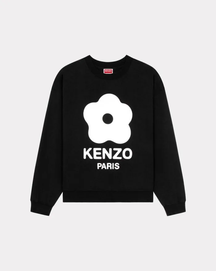 Women 039Boke Flower 20039 Sweatshirt Black Kenzo Sweatshirts And Hoodies