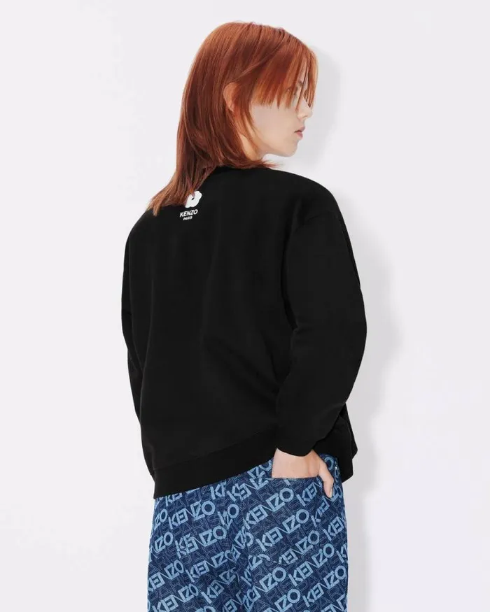 Women 039Boke Flower 20039 Sweatshirt Black Kenzo Sweatshirts And Hoodies