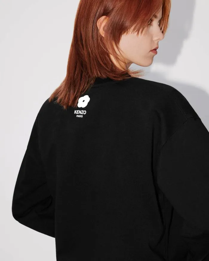 Women 039Boke Flower 20039 Sweatshirt Black Kenzo Sweatshirts And Hoodies