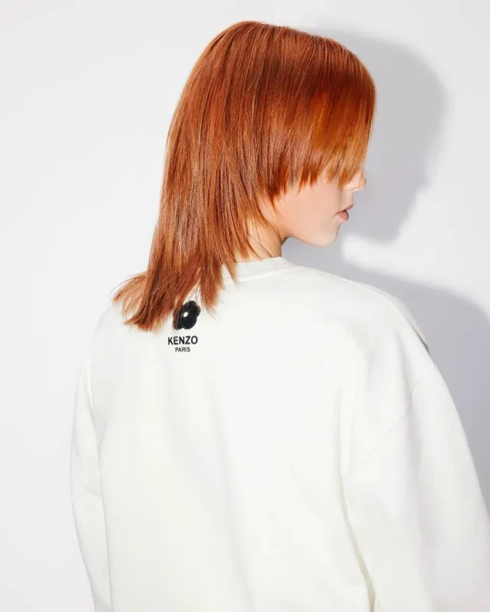 Women 039Boke Flower 20039 Sweatshirt Off White Kenzo Sweatshirts And Hoodies