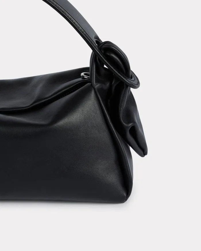 Women 039KENZO Furoshiki039 Leather Bag Black Kenzo Bags
