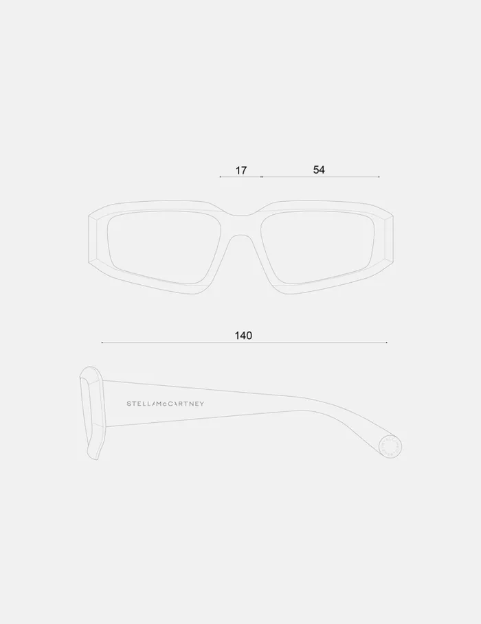 Women Abstract Rectangle Sunglasses Glossy Dark Wine And Gold Stella McCartney Sunglasses Women Abstract Rectangle Sunglasses Glossy Dark Wine And Gold Stella McCartney Sunglasses