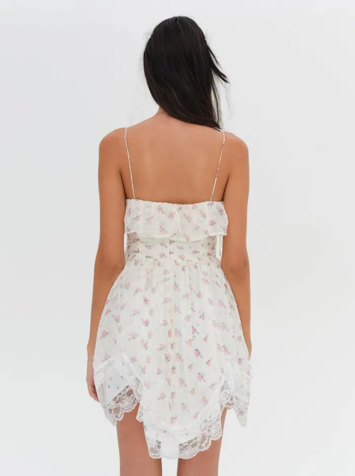 Women Amelia Mini Dress White For Love and Lemons Dresses Women Amelia Mini Dress White For Love and Lemons Dresses