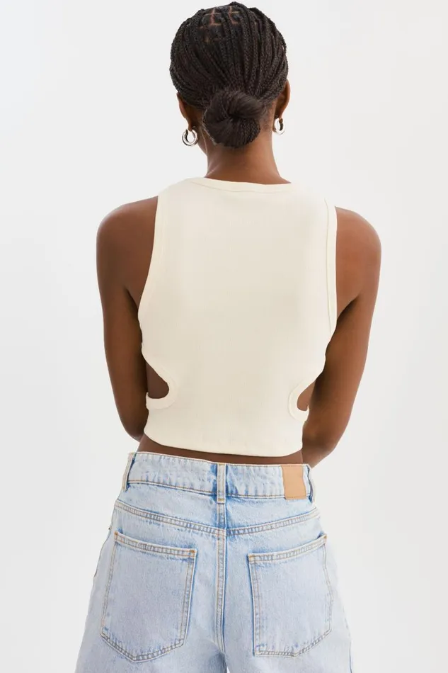 Women ARDA Tank Top Lemon Icing LAMARQUE Tops