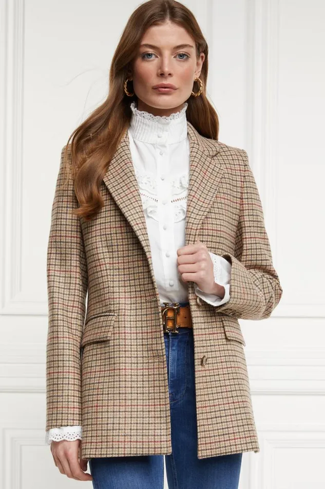Women Audley Lace Blouse White Holland Cooper Shirts and Blouses