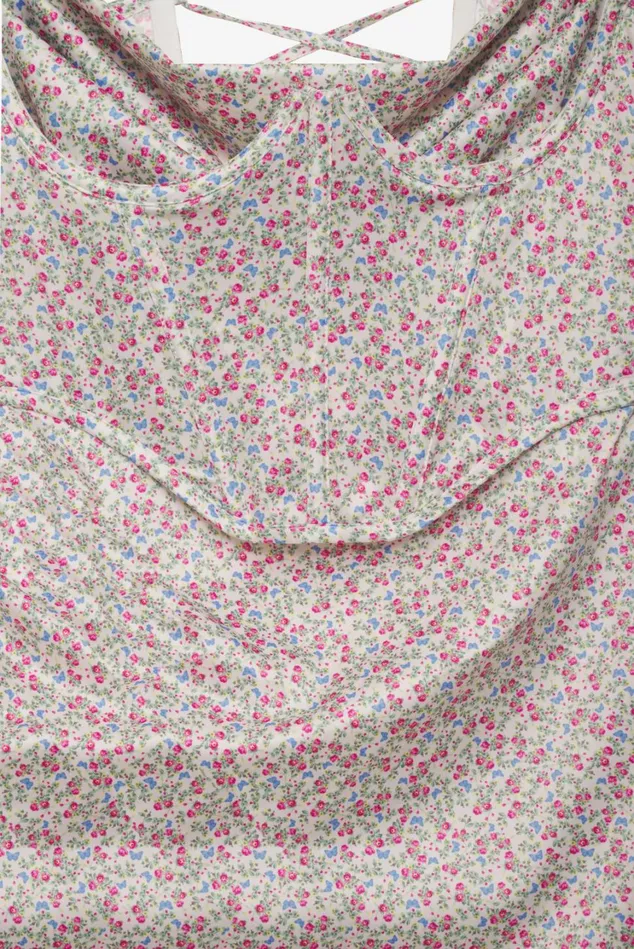 Women Baby Butterflies Slip Dress Multi For Love and Lemons Lingerie