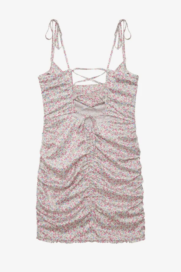 Women Baby Butterflies Slip Dress Multi For Love and Lemons Lingerie