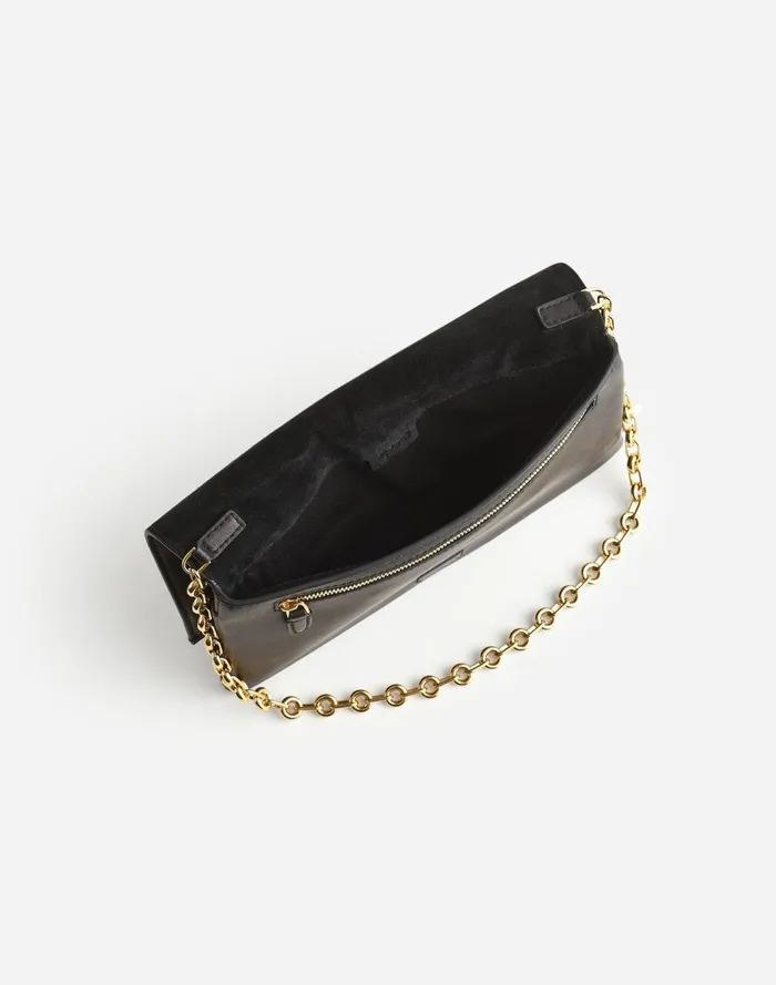 Women Bags Madewell ChainStrap Shoulder Bag True Black
