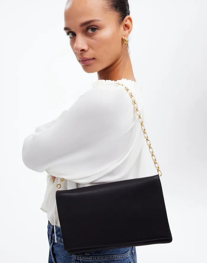 Women Bags Madewell ChainStrap Shoulder Bag True Black