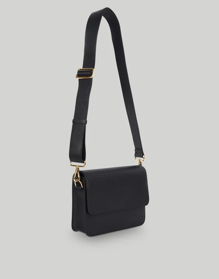 Women Bags Madewell Hyer Goods Luxe Cube Bag Jet Black