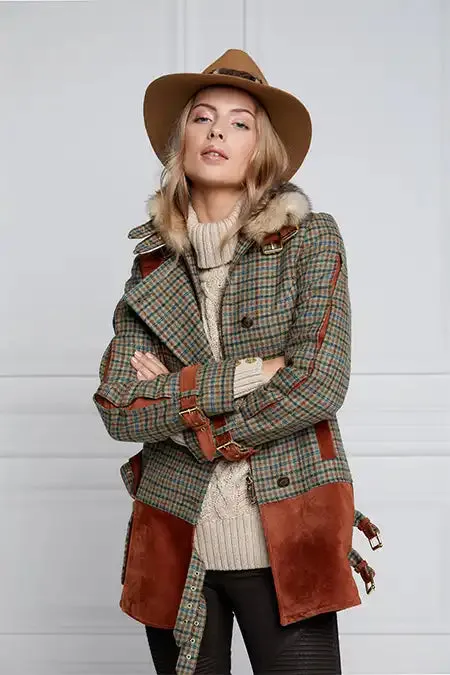 Women Balmoral Field Jacket Bredon Tweed Holland Cooper Tailoring