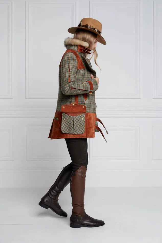 Women Balmoral Field Jacket Bredon Tweed Holland Cooper Tailoring