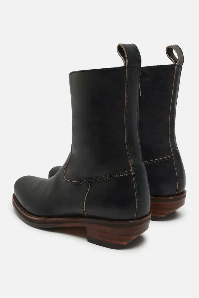 Women Barcelona Black Brown 8211 Black Brown Boots Wonhundred
