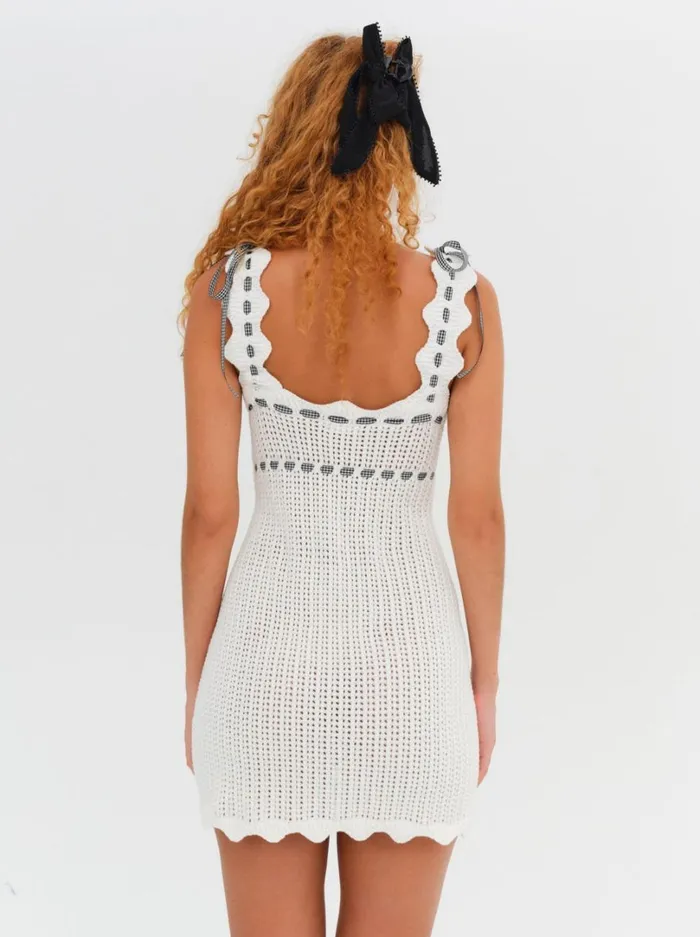 Women Becka Mini Dress Ivory For Love and Lemons Dresses Women Becka Mini Dress Ivory For Love and Lemons Dresses