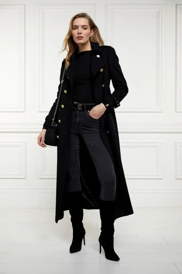 Women Bethany Knit Black Holland Cooper Knitwear