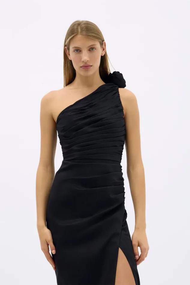 Women Black Dresses Rachel Gilbert JOSIE GOWN Women Black Dresses Rachel Gilbert JOSIE GOWN