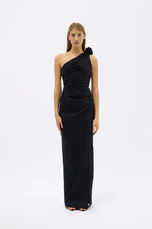 Women Black Dresses Rachel Gilbert JOSIE GOWN Women Black Dresses Rachel Gilbert JOSIE GOWN