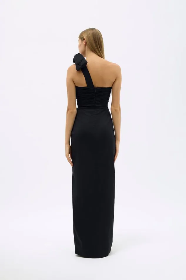 Women Black Dresses Rachel Gilbert JOSIE GOWN Women Black Dresses Rachel Gilbert JOSIE GOWN