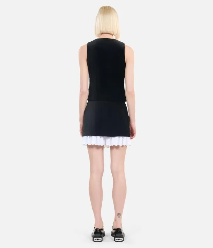Women Black Velvet Top THE KOOPLES Blouses and Shirts