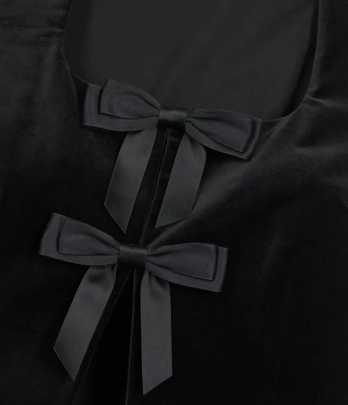 Women Black Velvet Top THE KOOPLES Blouses and Shirts