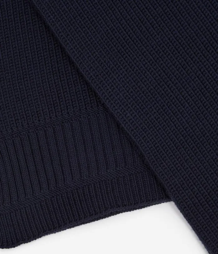 Women Blue Wool Scarf THE KOOPLES Hats and Scarves