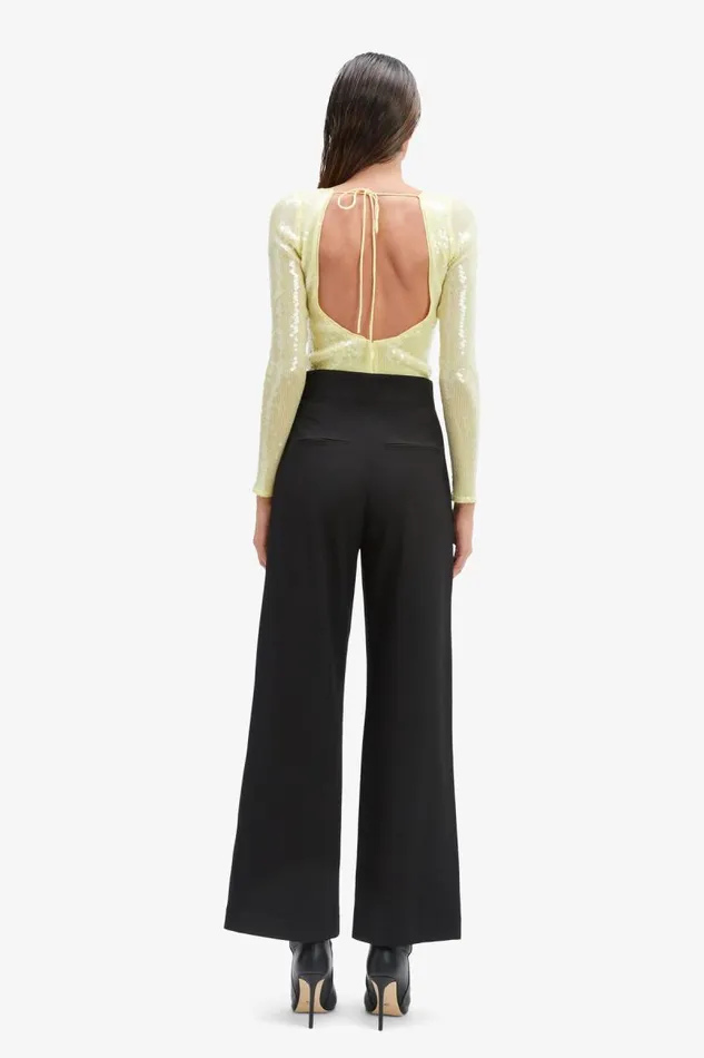 Women Bodysuits Bardot Verona Sequin Bodysuit In Canary Yellow Canary Yellow Women Bodysuits Bardot Verona Sequin Bodysuit In Canary Yellow Canary Yellow