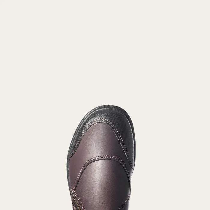 Women Booties Ariat Barnyard Side Zip Boot Dark Brown Women Booties Ariat Barnyard Side Zip Boot Dark Brown
