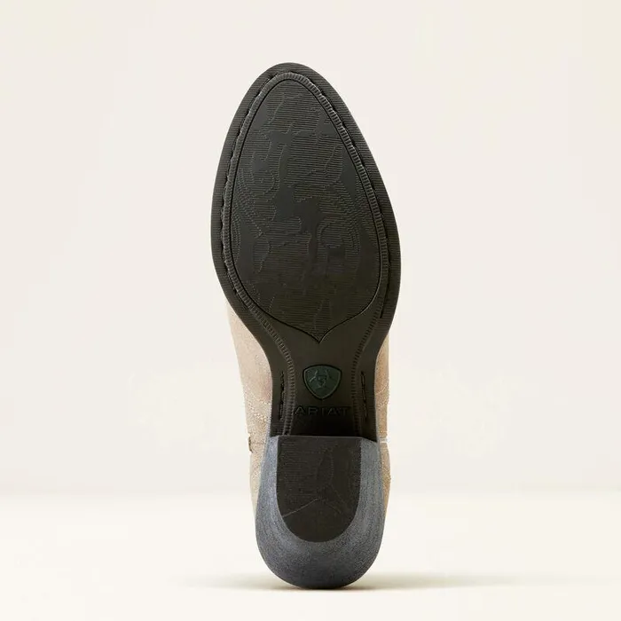 Women Booties Ariat Harlan Western Boot Granite Grey Suede