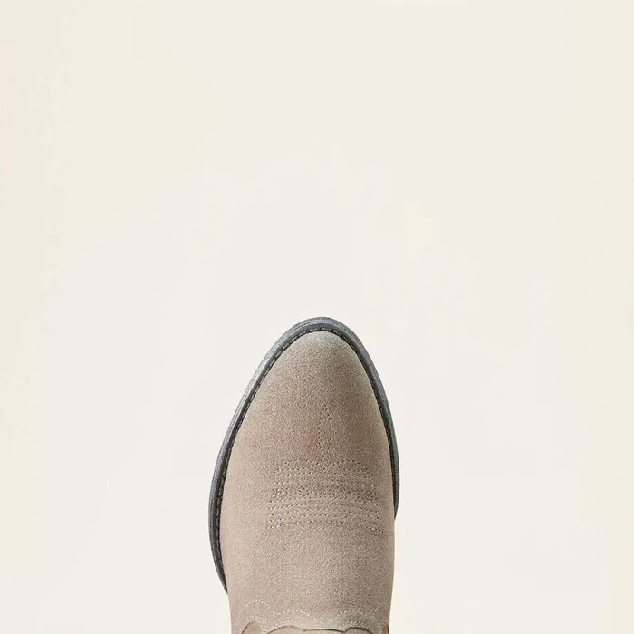 Women Booties Ariat Harlan Western Boot Granite Grey Suede
