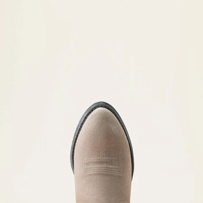 Women Booties Ariat Harlan Western Boot Granite Grey Suede