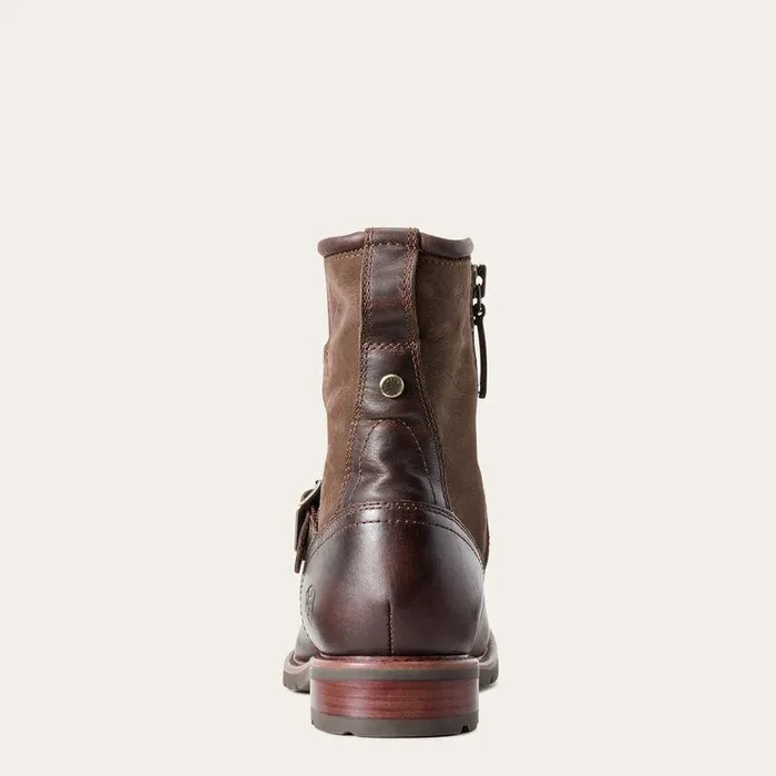 Women Booties Ariat Savannah Waterproof Boot Chocolateandwillow