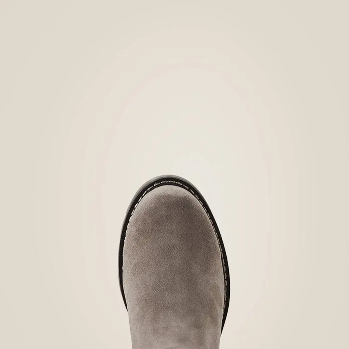 Women Booties Ariat Wexford Waterproof Chelsea Boot Taupe