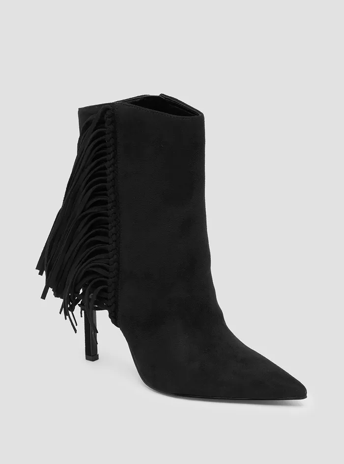 Women Boots GUESS Black Sidone Suede Boots