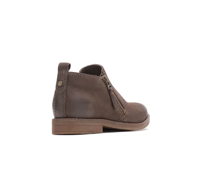 Women Boots Hush Puppies Mazin Cayto Dark Brown Nubuck