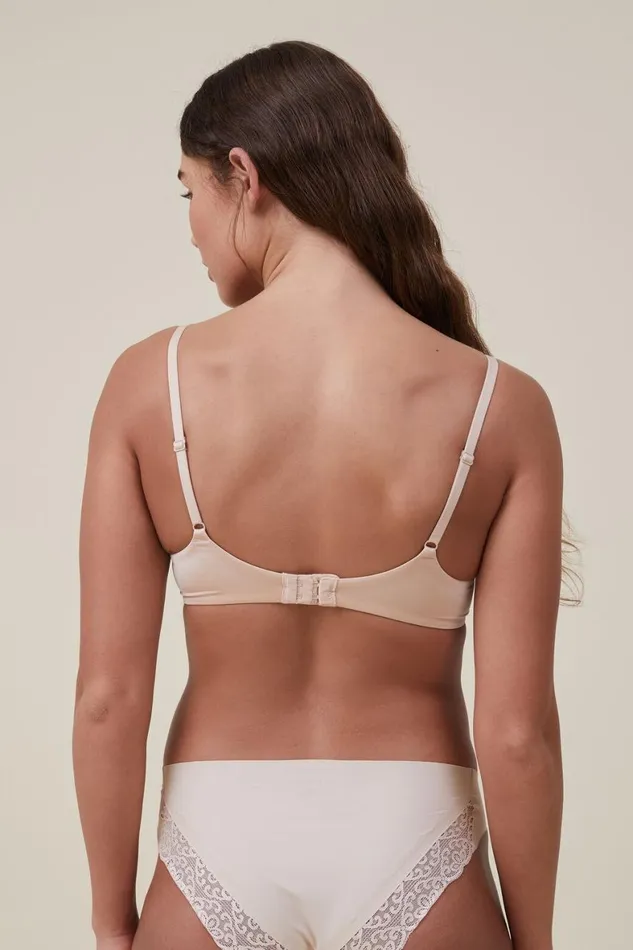 Women Bras Cotton On Ultimate Comfort Push Up2 TShirt Bra Frappe