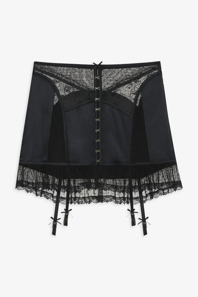 Women Brie Garter Skirt Black For Love and Lemons Lingerie Women Brie Garter Skirt Black For Love and Lemons Lingerie