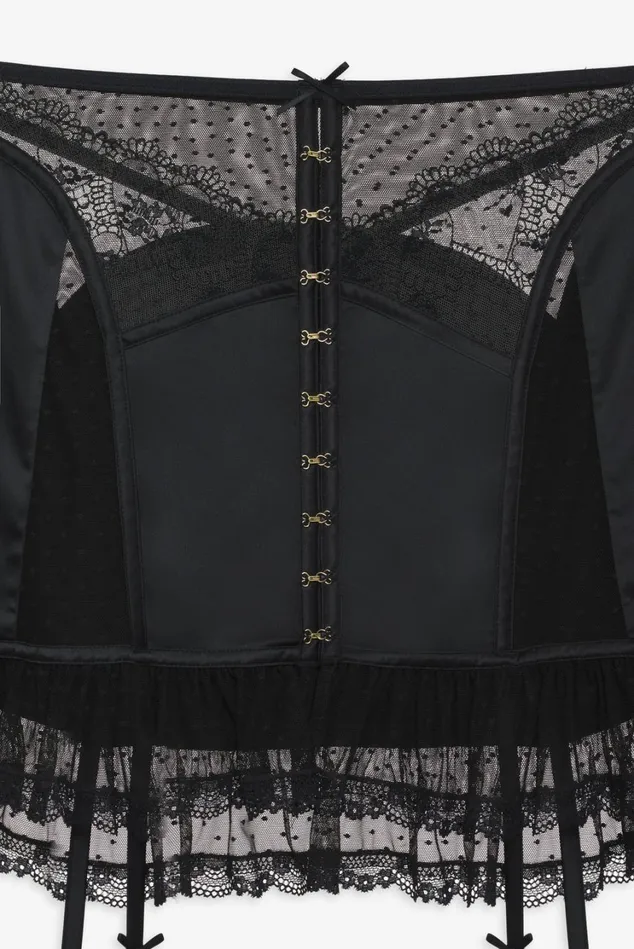 Women Brie Garter Skirt Black For Love and Lemons Lingerie Women Brie Garter Skirt Black For Love and Lemons Lingerie