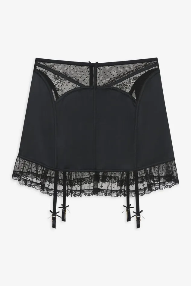 Women Brie Garter Skirt Black For Love and Lemons Lingerie Women Brie Garter Skirt Black For Love and Lemons Lingerie