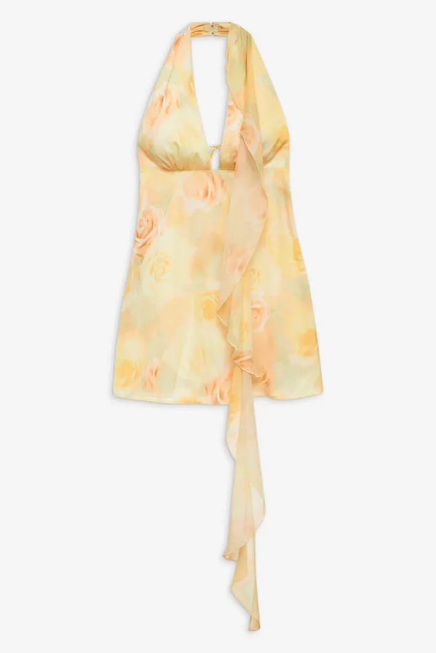 Women Carla Mini Dress Yellow For Love and Lemons Dresses Women Carla Mini Dress Yellow For Love and Lemons Dresses
