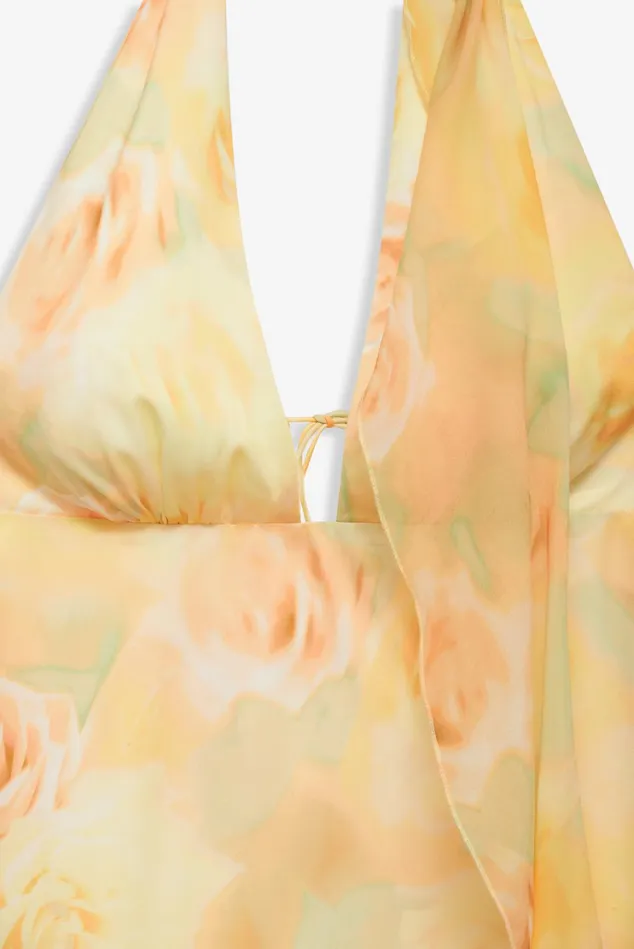 Women Carla Mini Dress Yellow For Love and Lemons Dresses Women Carla Mini Dress Yellow For Love and Lemons Dresses