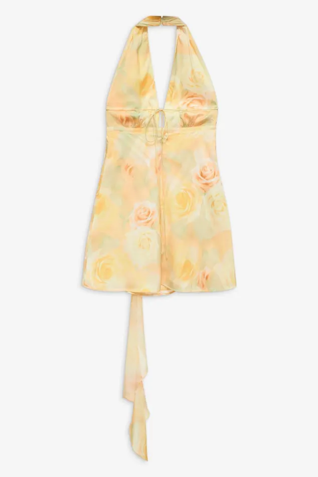 Women Carla Mini Dress Yellow For Love and Lemons Dresses Women Carla Mini Dress Yellow For Love and Lemons Dresses