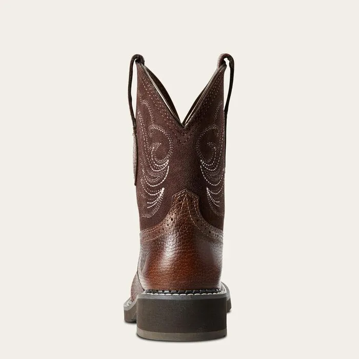 Women Chelsea Boots Ariat Fatbaby Heritage Dapper Western Boot Copper Kettle