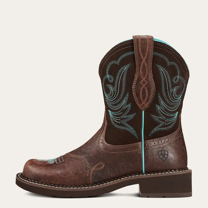 Women Chelsea Boots Ariat Fatbaby Heritage Dapper Western Boot Royal Chocolate Women Chelsea Boots Ariat Fatbaby Heritage Dapper Western Boot Royal Chocolate