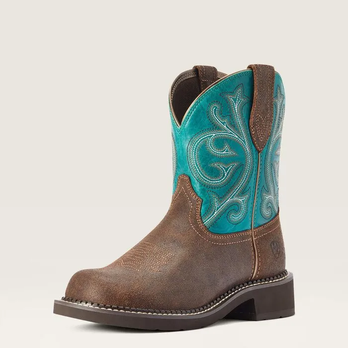 Women Chelsea Boots Ariat Fatbaby Heritage Western Boot Worn Hickory