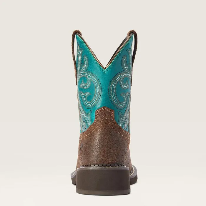 Women Chelsea Boots Ariat Fatbaby Heritage Western Boot Worn Hickory