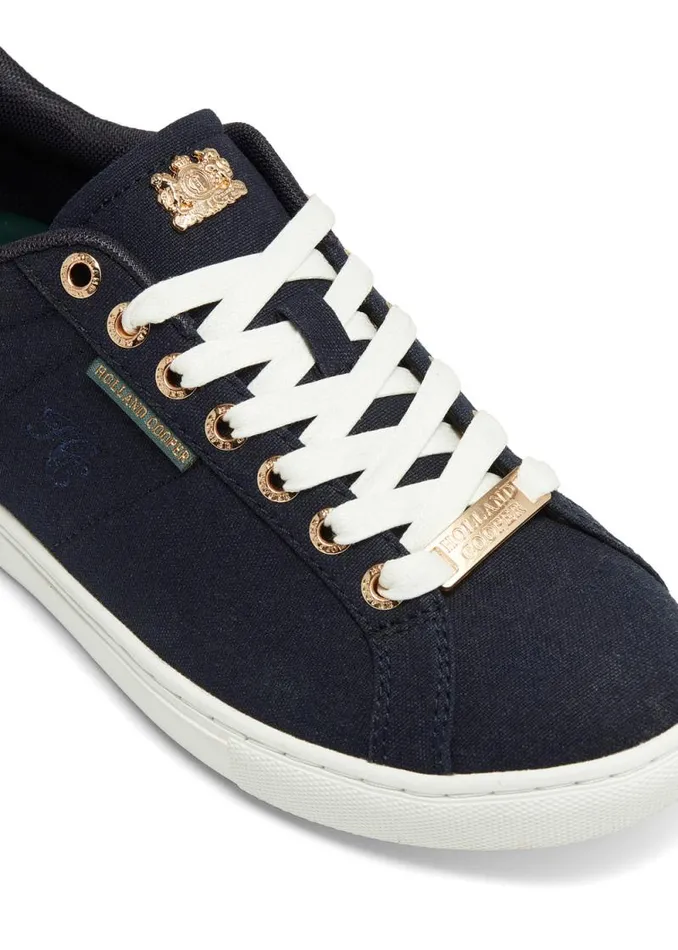 Women Chelsea Court Trainer Ink Navy Holland Cooper Trainers Women Chelsea Court Trainer Ink Navy Holland Cooper Trainers