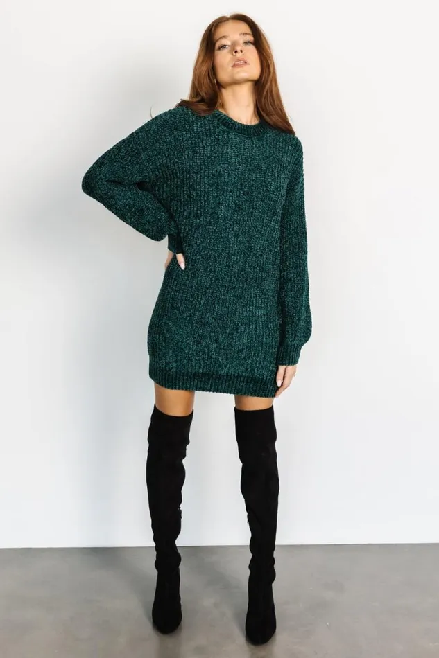 Women Christa Sweater Dress Emerald Baltic Born Short Dresses